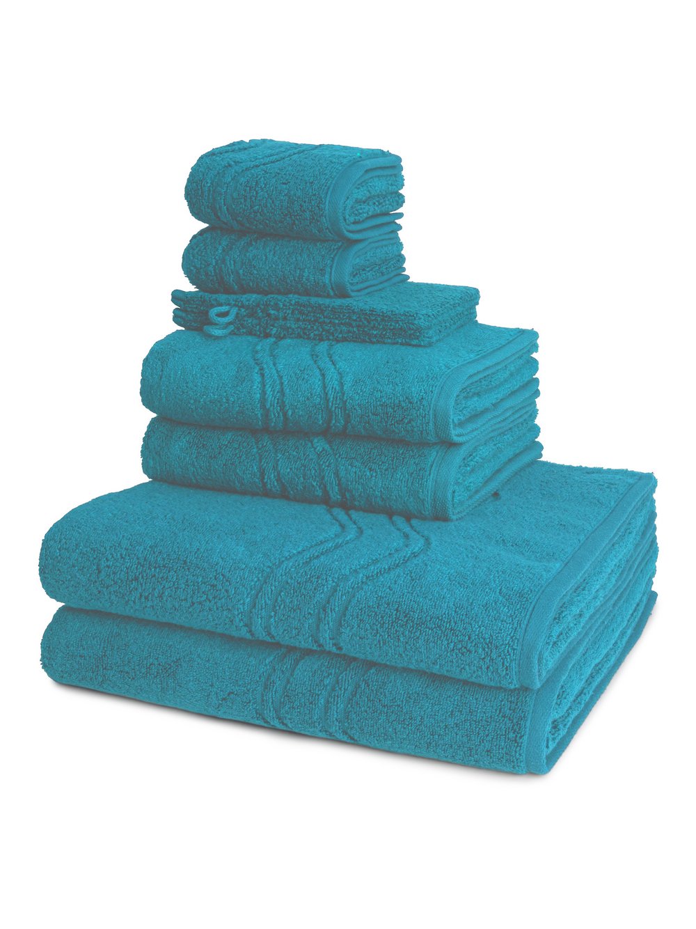 Ross Handtuchset 8-teilig Damen petrol, ONE SIZE Image