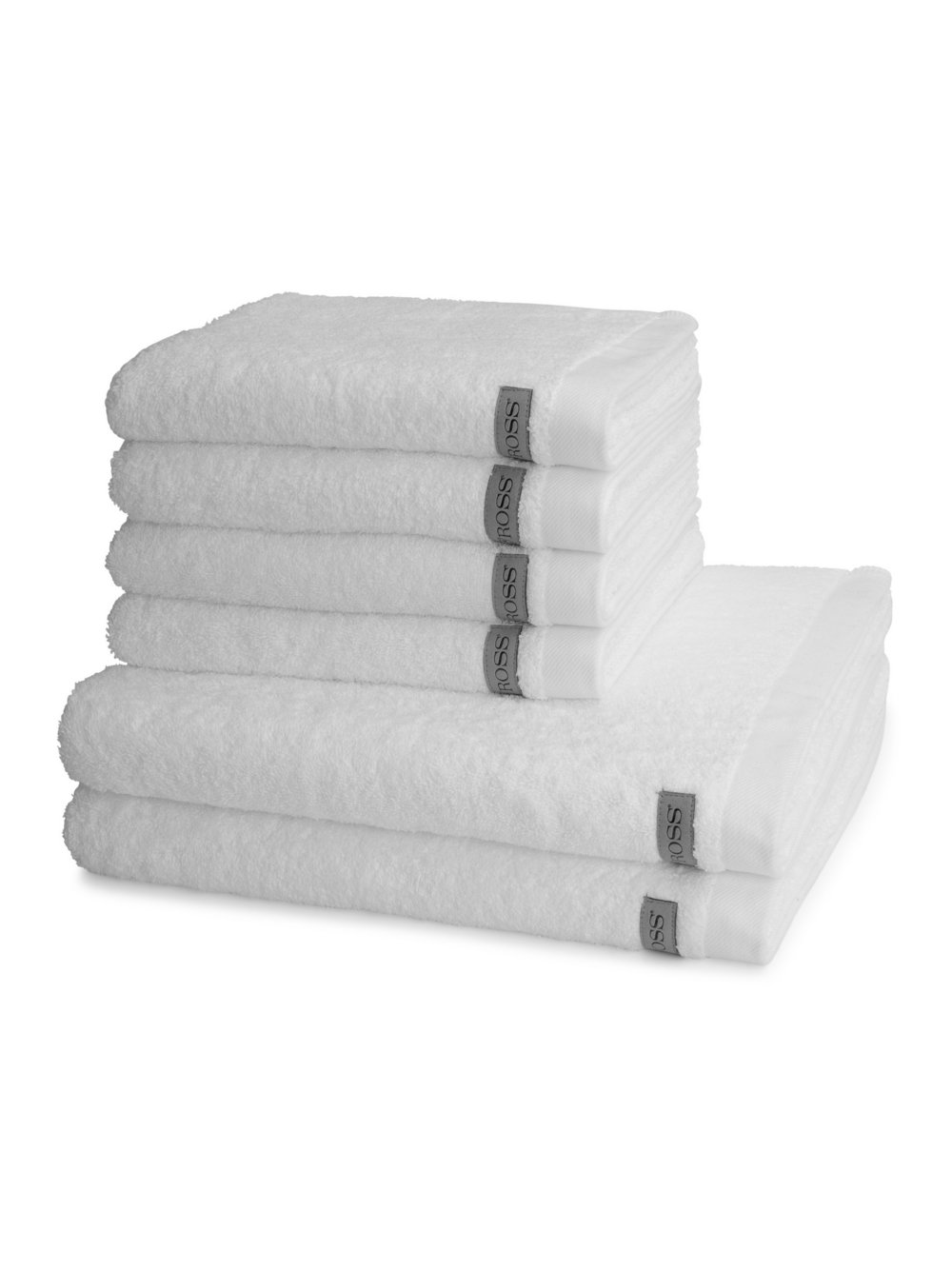 Ross Handtuchset 6-teilig Damen hellgrau, ONE SIZE Image