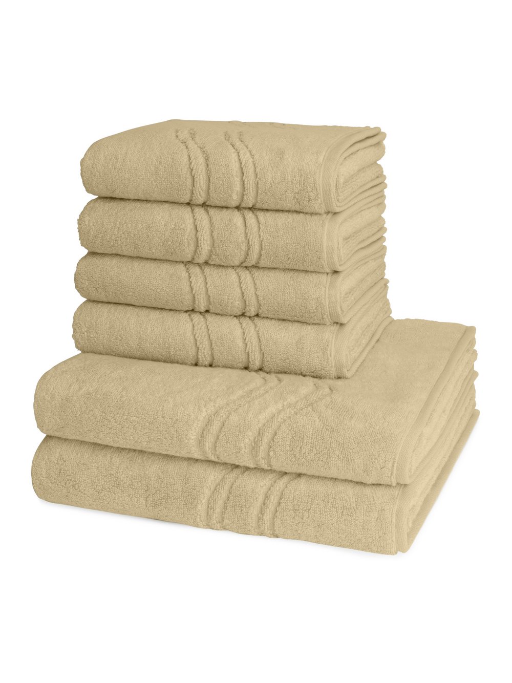 Ross Handtuchset 6-teilig Damen beige, ONE SIZE Image