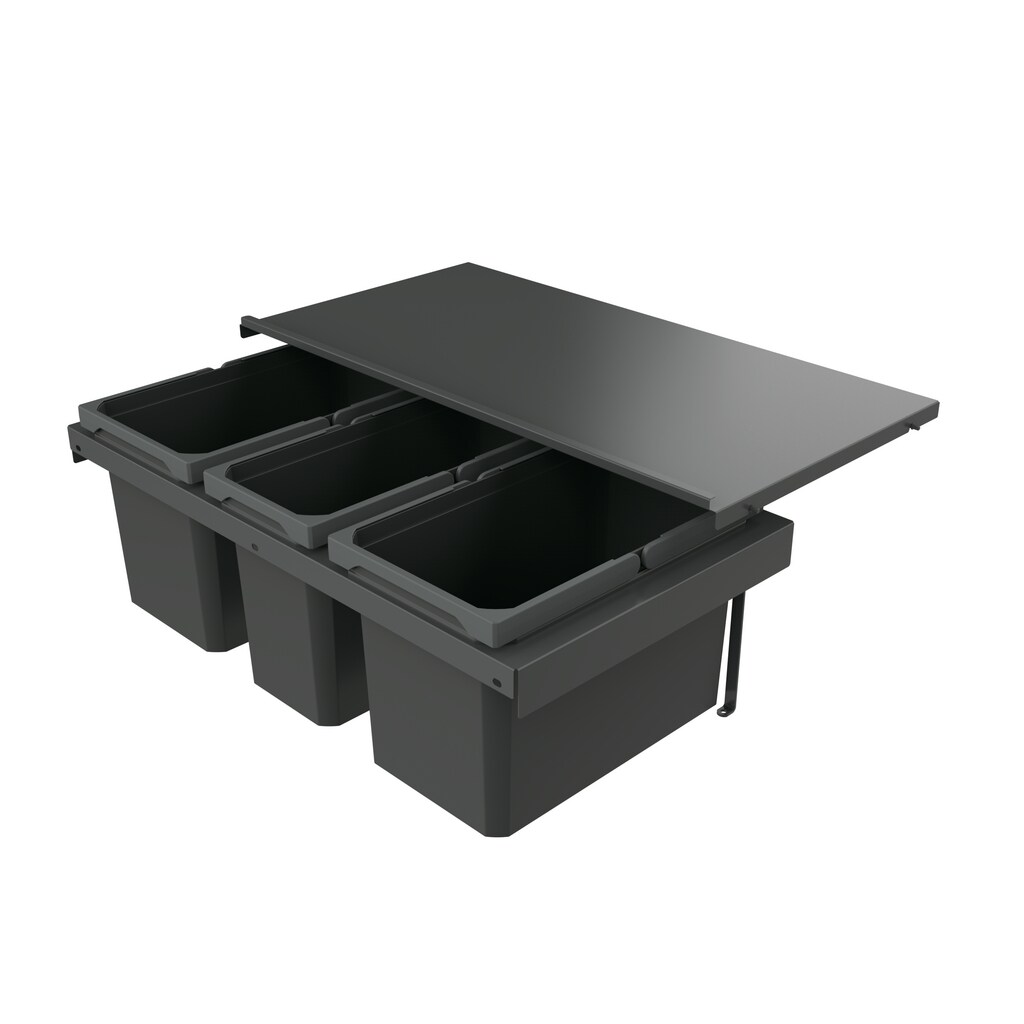 NABER GmbH Naber Cox Stand-UP® 280 S/800-3, Abfallsammler anthrazit, H 280 mm 8013393 Image