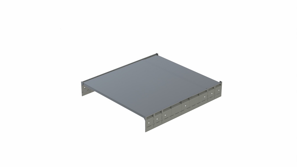 NABER GmbH Naber WESCO® Pullboy Versa Gesamtdeckel, Zubehör, 600 mm, oriongrau Image