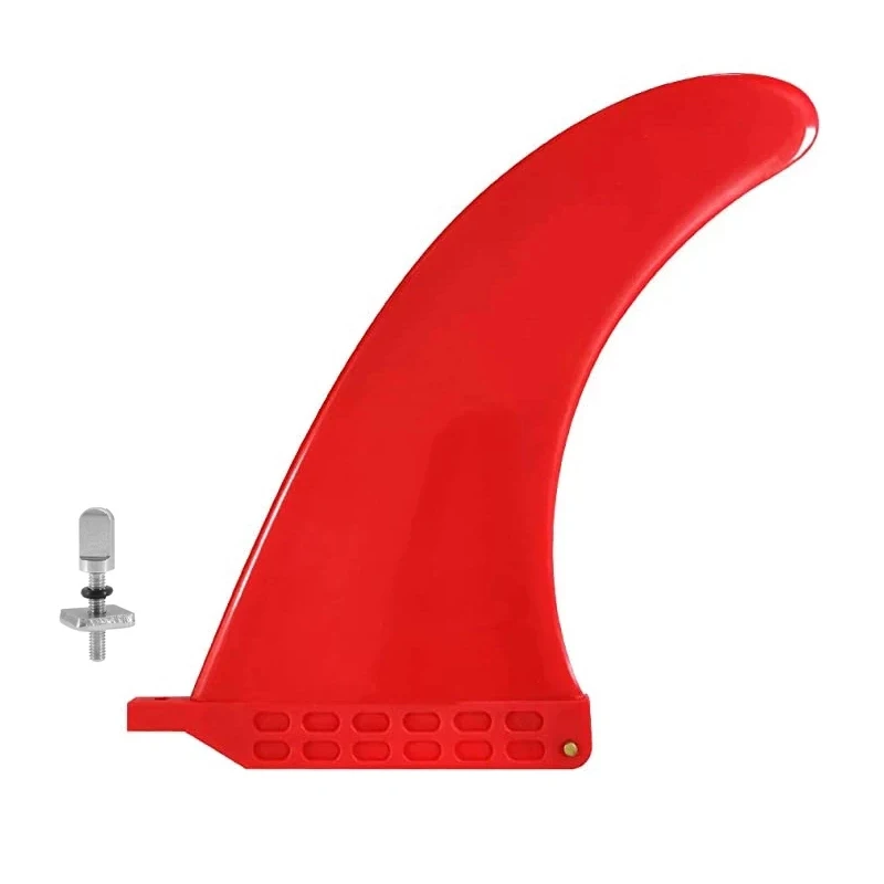 9 pollici Surf Fin SUP Single Center Fin Nylon Long Board tavola da Surf Paddle Board con vite a pinna Surf accessori sportivi