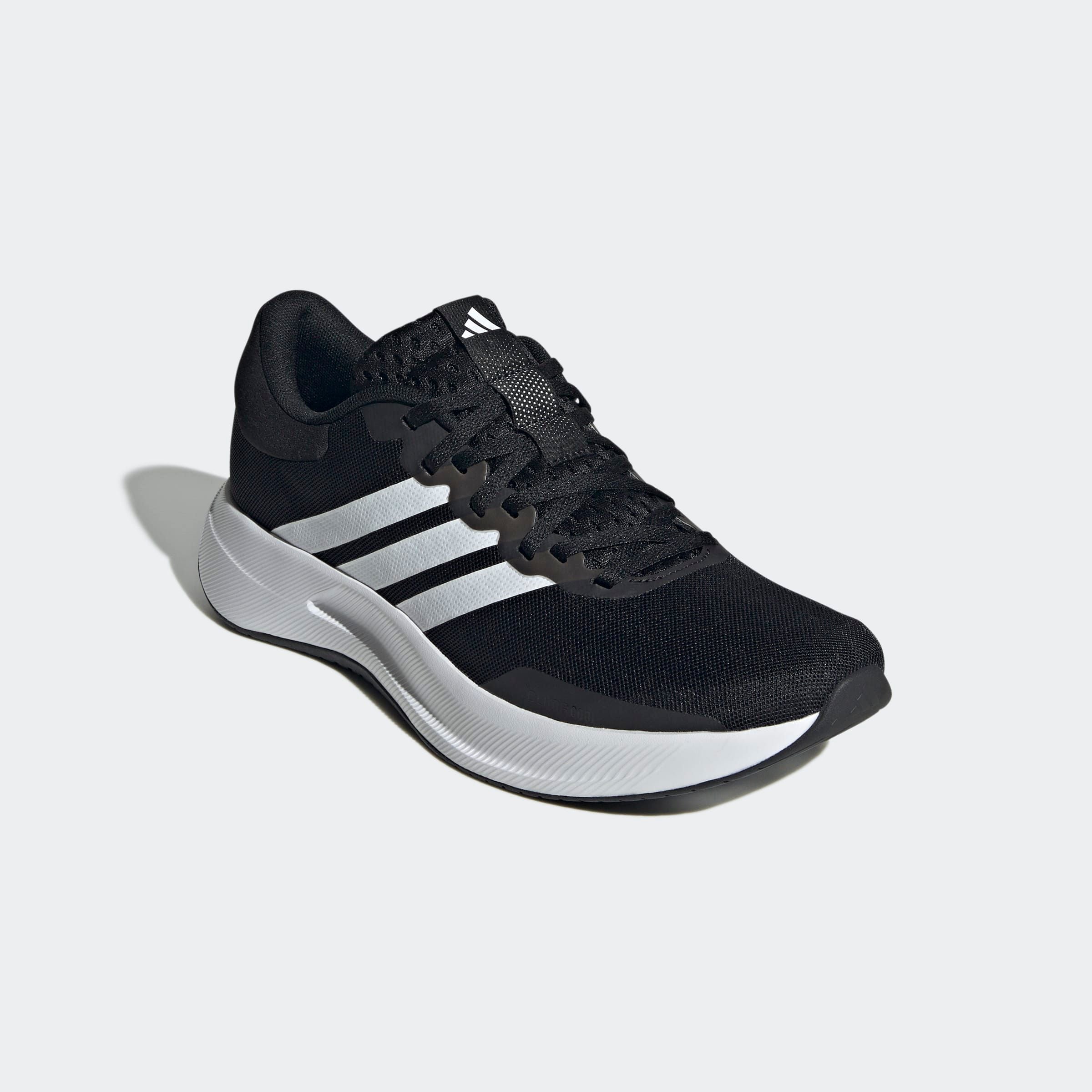 Laufschuh ADIDAS PERFORMANCE "TREADMOVE", Herren, Gr. 42,5, core schwarz, ftwr weiß, grau five, Synthetik, Textil, Schuhe Laufschuh