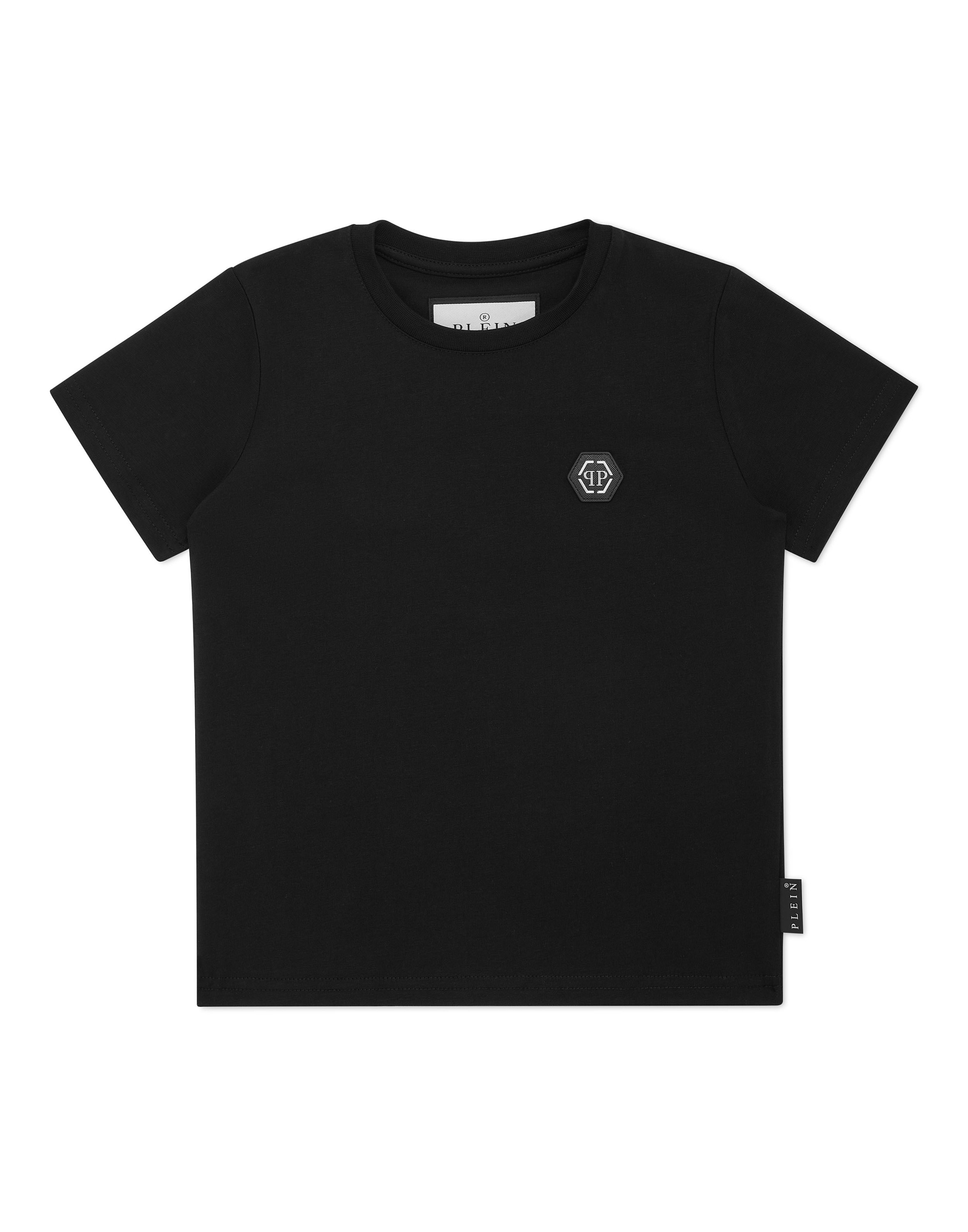 T-Shirt PHILIPP PLEIN "Gothic Plein", Jungen, Gr. 6, 02, schwarz, Obermaterial: 100% Baumwolle, Shirts T-Shirt