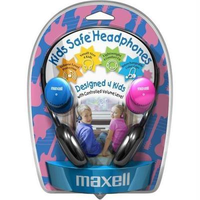 Maxell 190338 Kids Safe Headphone (Black)