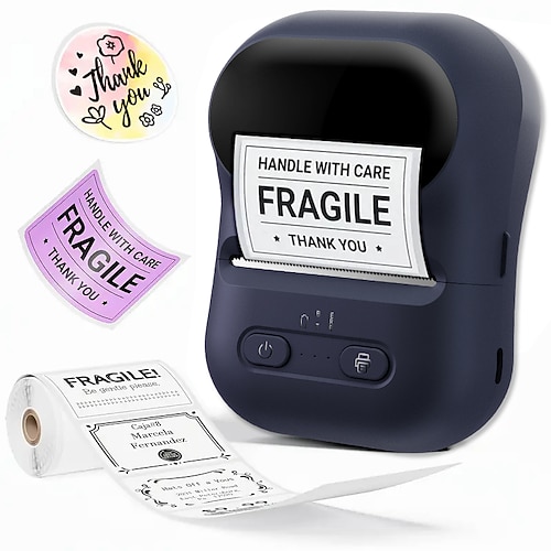 P5 Etikettendrucker mit Klebeband, kleiner Thermodrucker, tragbar, Bluetooth-fähig Image
