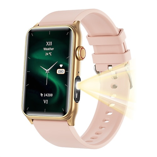 G50 Smartwatch mit Taschenlampe, 1,57-Zoll-Display, Bluetooth-Anruffunktion, Blutsauerstoffmessung, langer Standby-Zeit und Outdoor-Sportarmbanduhr