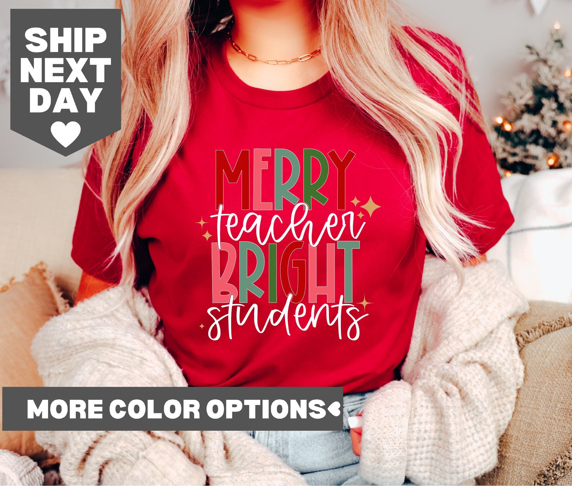 Fröhliche Lehrer Helle Studenten Shirt, Weihnachtslehrer Shirts, Weihnachtsgeschenk für Lehrer, Weihnachtshemd, Lehrer Weihnachten T-Shirt, Lehrer T-S