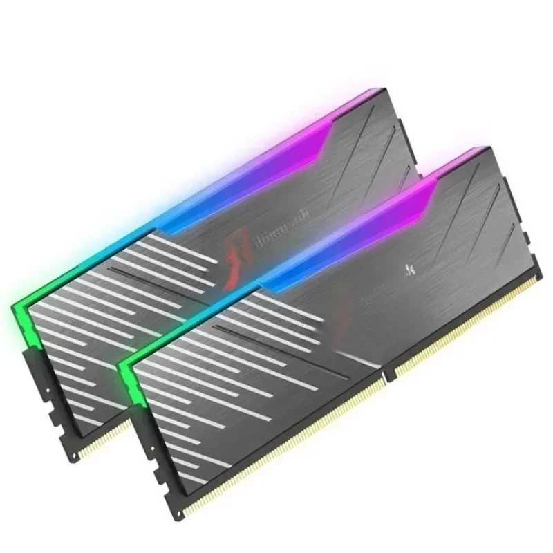 RGB-Lichtleiste mit schwarzer Klinge, 32/64 GB, Set DDR5 Desktop-Computer-Speicherstick, Hynix-Granulat Image
