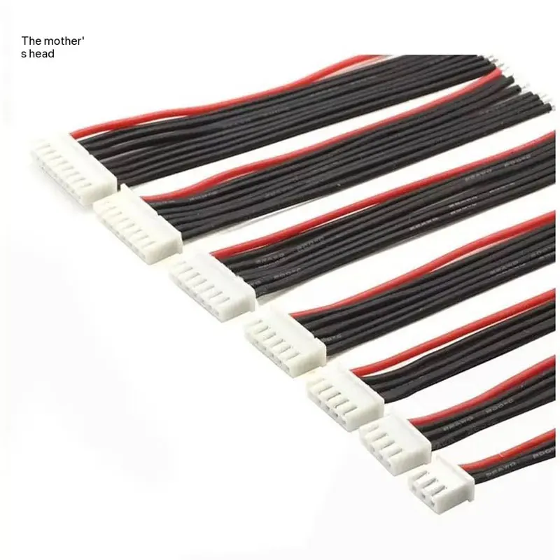 Ausgleichskopfkabel, symmetrischer Ladestecker, Silikonkabel für 2S, 3S, 4S, 5S, 6S RC-Batteriereparatur und -montage Image