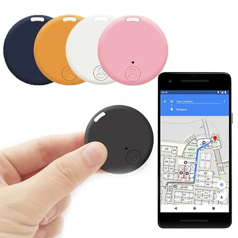 Mini GPS Tracker Gerät Anti-Verloren Erinnerung Für Haustier Kinder Tasche Schlüssel Brieftasche Smart Bluetooth Verbunden Android App Locator zubehör Image