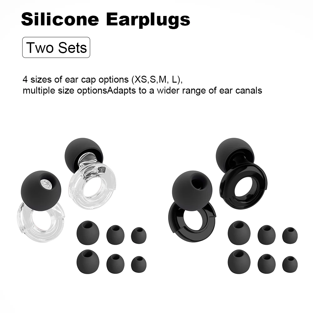 HUAK 2 Sets Ohrstöpsel zur Geräuschreduzierung für Musiker – High-Fidelity-Gehörschutz, ideal für Live-Events, DJs Image
