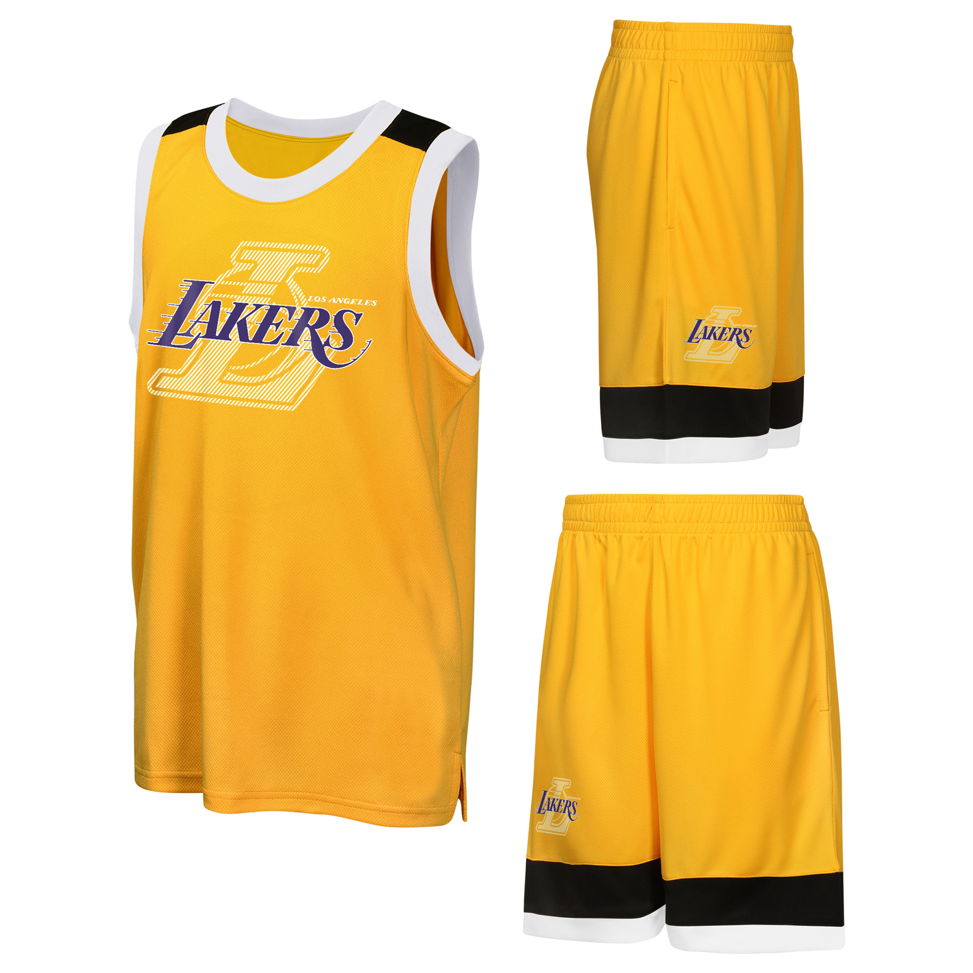 Los Angeles Lakers Tanktop & Shorts-Set – Kinder Image