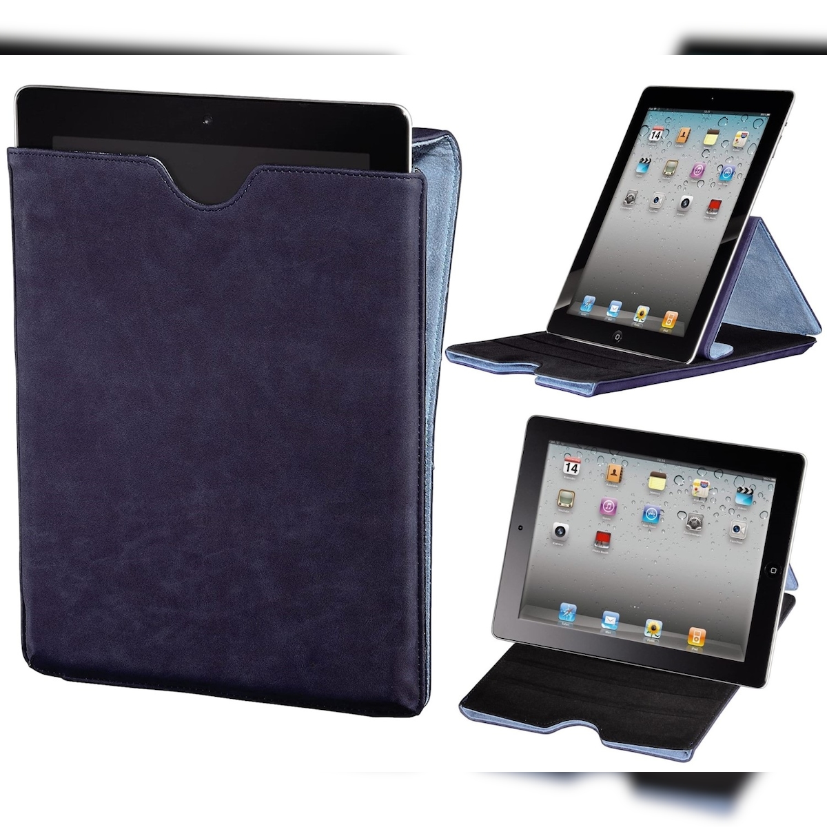 Hama Tasche Venedig Blau für Tablet PC/iPad Image