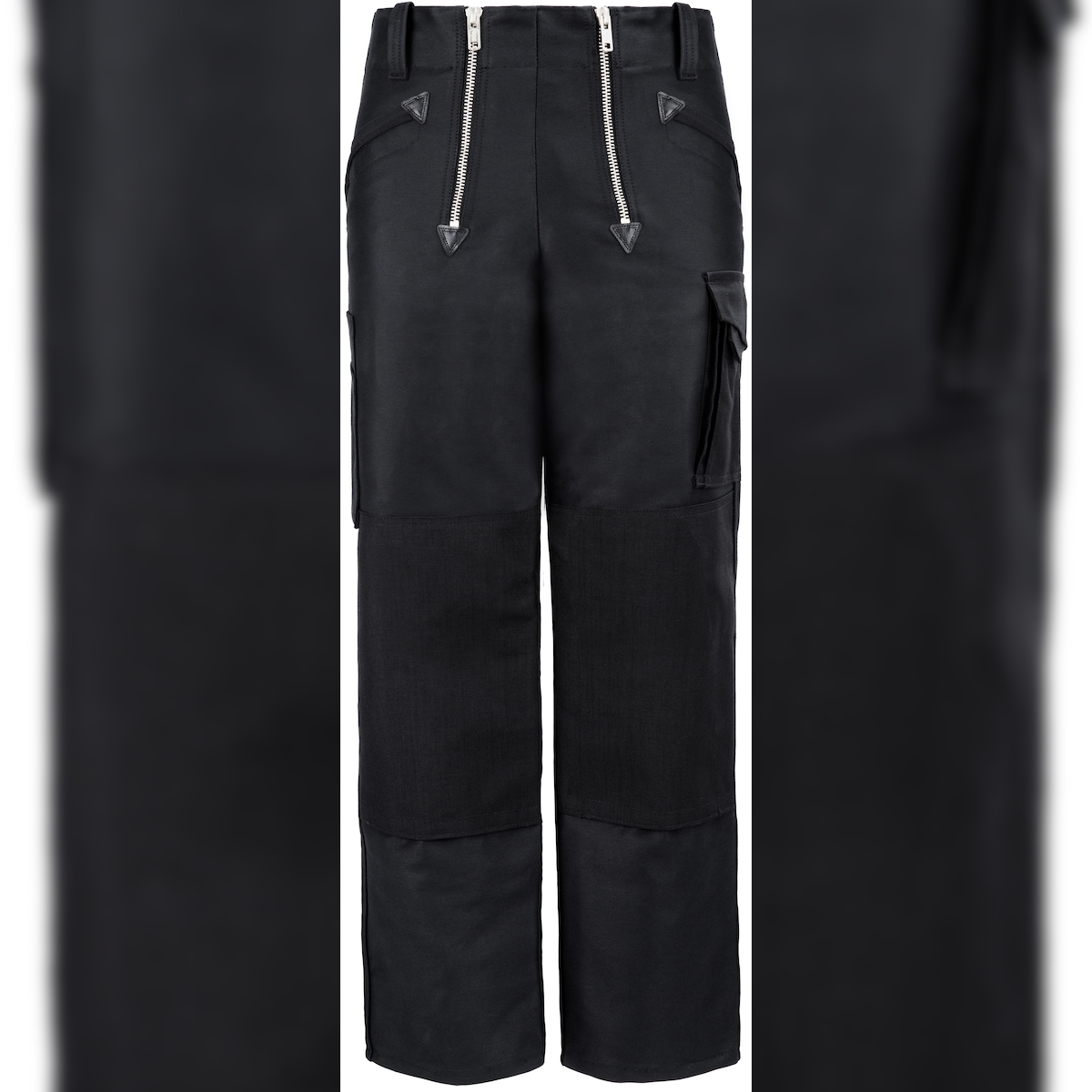 Job-Kleidung JOB Zunfthose UNCOOL Doppel-Pilot Teflon Schwarz Baumwolle 88 Image