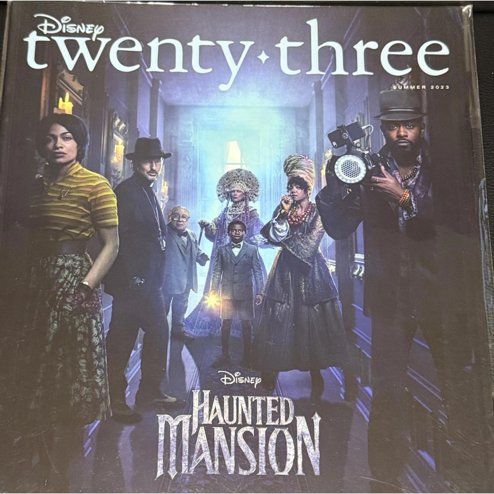 Disney Other | 4 Disney Twenty-Three D23 Magazines. New | Color: Black | Size: One Size