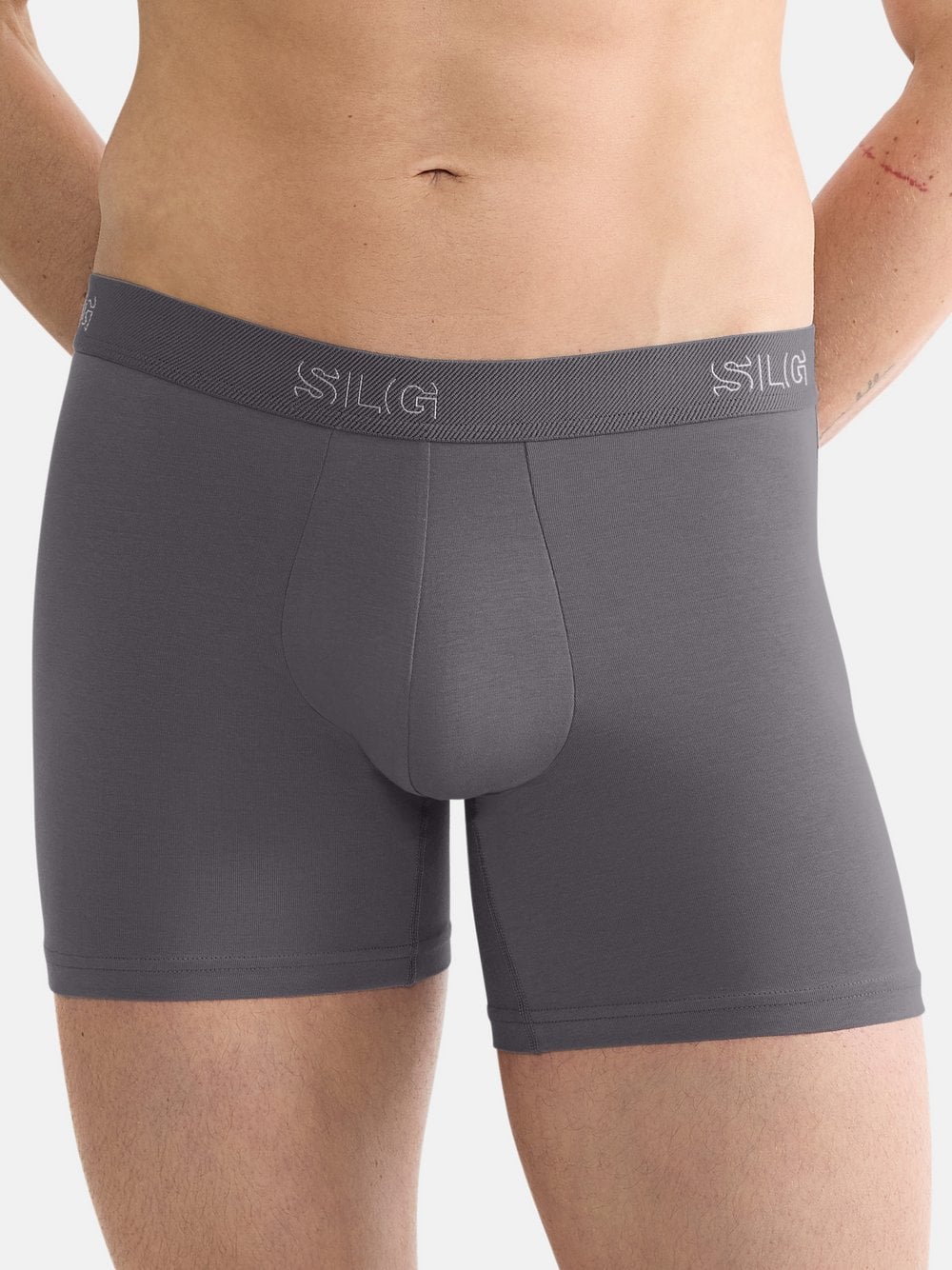 sloggi Long Short Herren grau, XXL Image