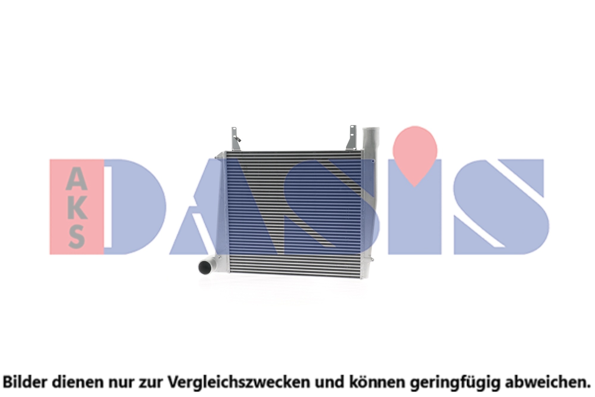 AKS DASIS Ladeluftkühler Universal für MAN 81061300172 81061300138 81061300100 267008N Image