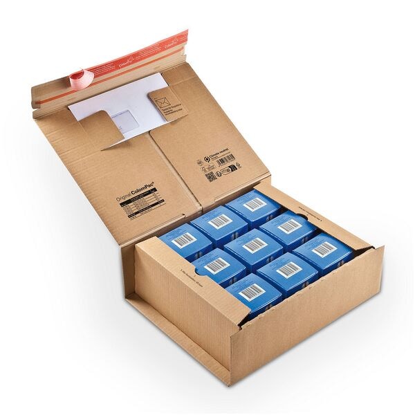 Colompac Versandkartons »CP067.06« 29/33/12 cm 1-wellig 10 Stück, 31.5x13x38.5 cm Image