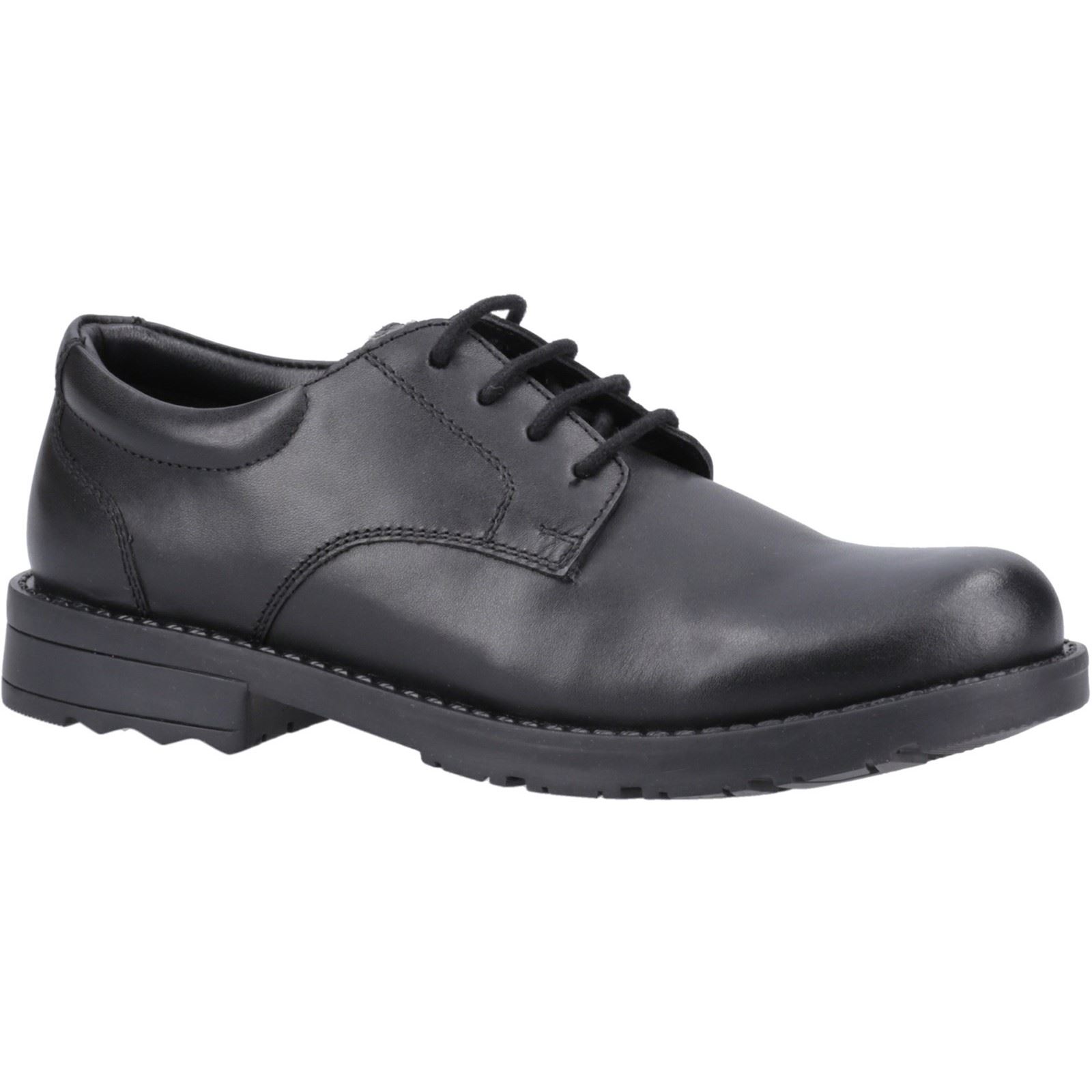 Hush Puppies Bruno Junior Lederschuhe In Schwarz Für Jungen Image