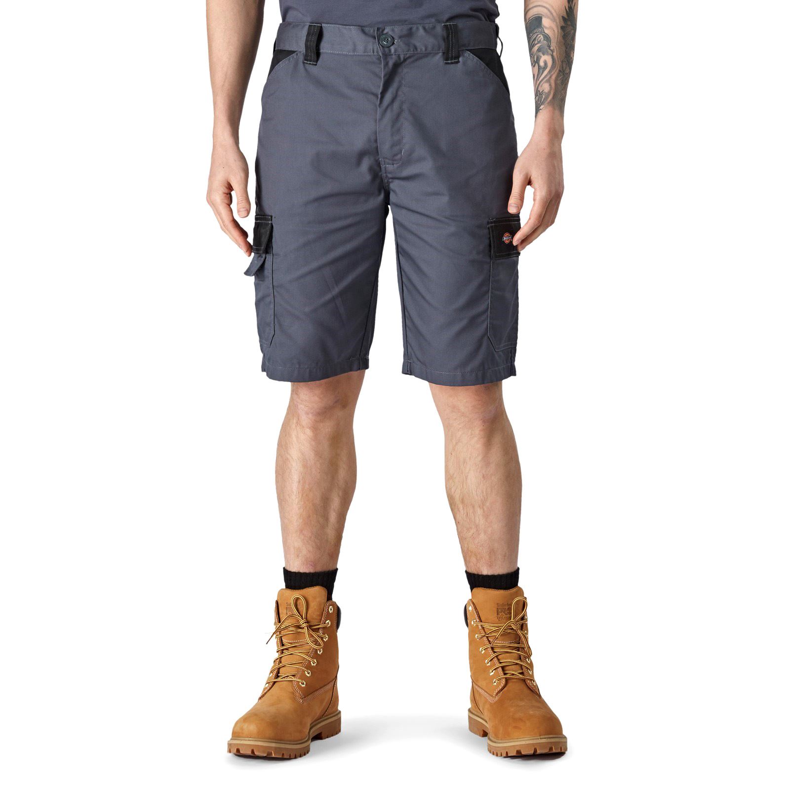 Dickies Everyday Polyester Herren Graue Knielange Shorts Image