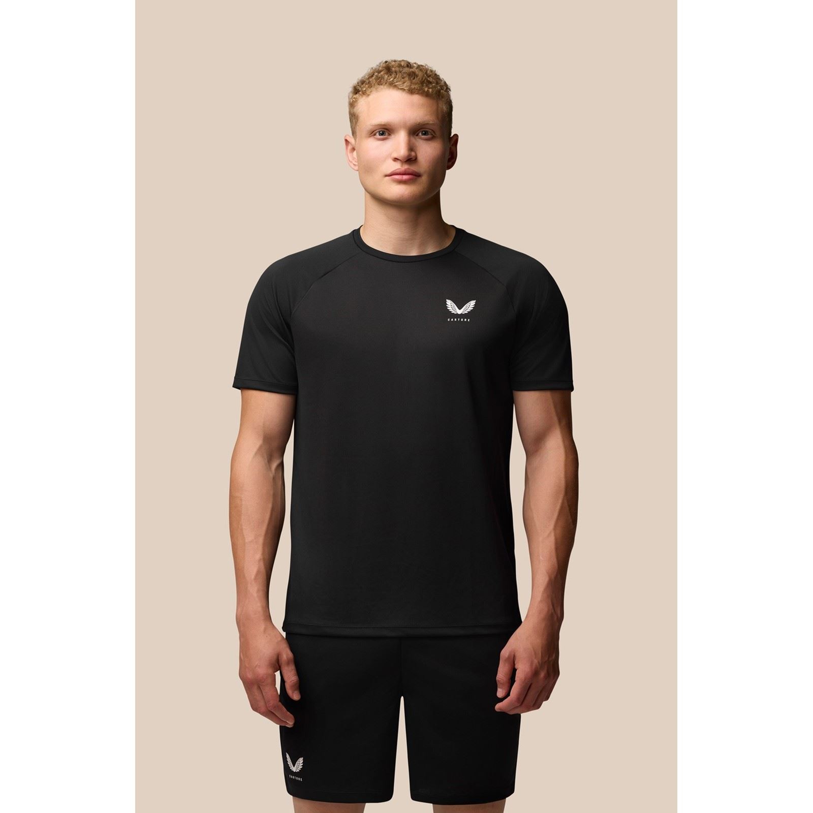 Castore Adapt Trainings-T-Shirt aus Polyester für Herren in Schwarz Activewear T-Shirts Image