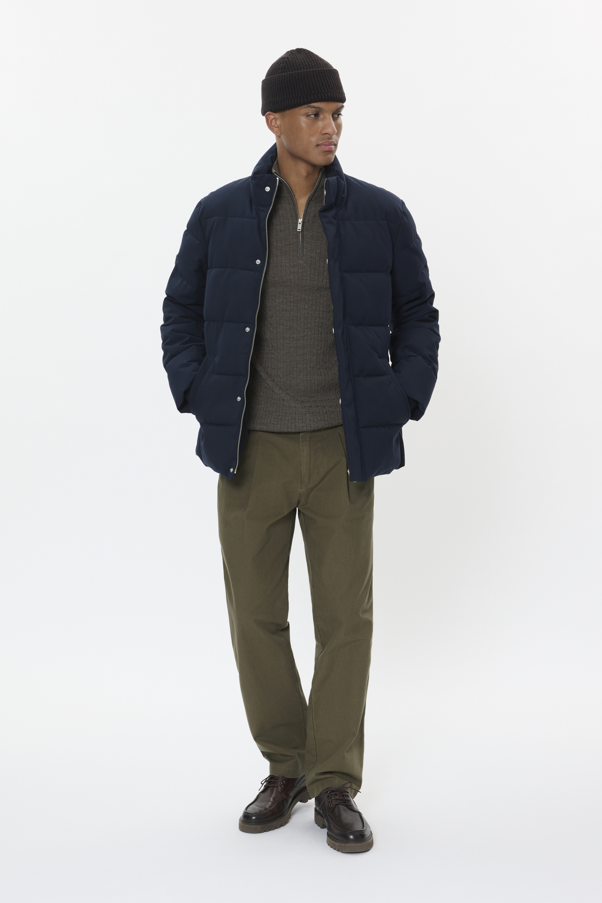 Jacke MAromone Gerade Passform dark navy Image