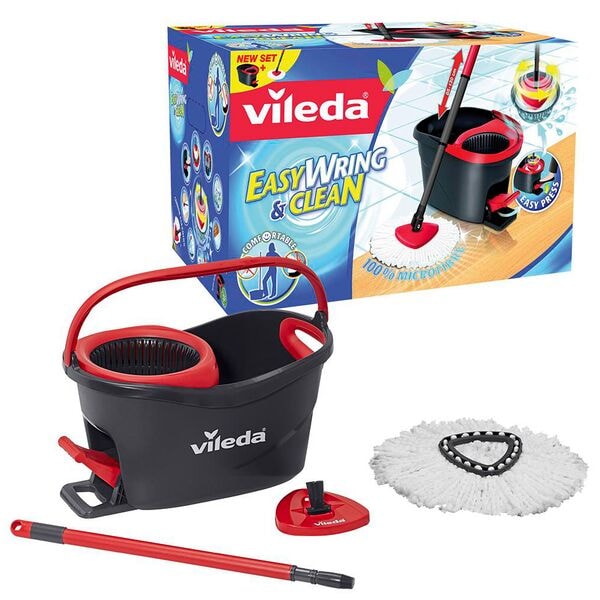 Vileda Wischsystem »EASY WRING & CLEAN« Mikrofaser Image