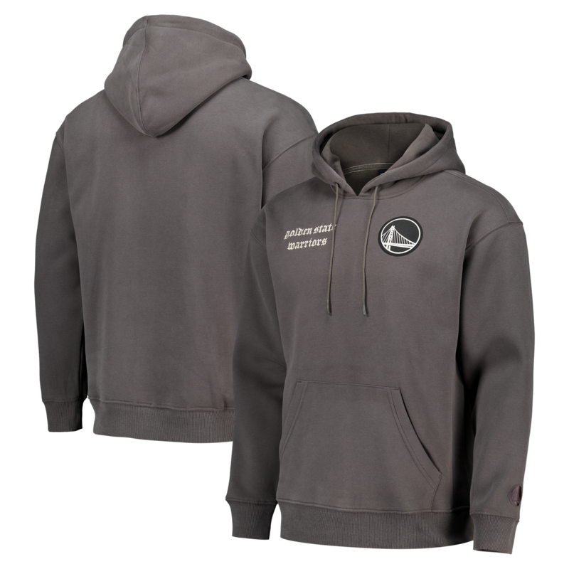 Golden State Warriors Elements Super Soft Fleece Pullover Hoodie – Classic Pewter – Herren Image