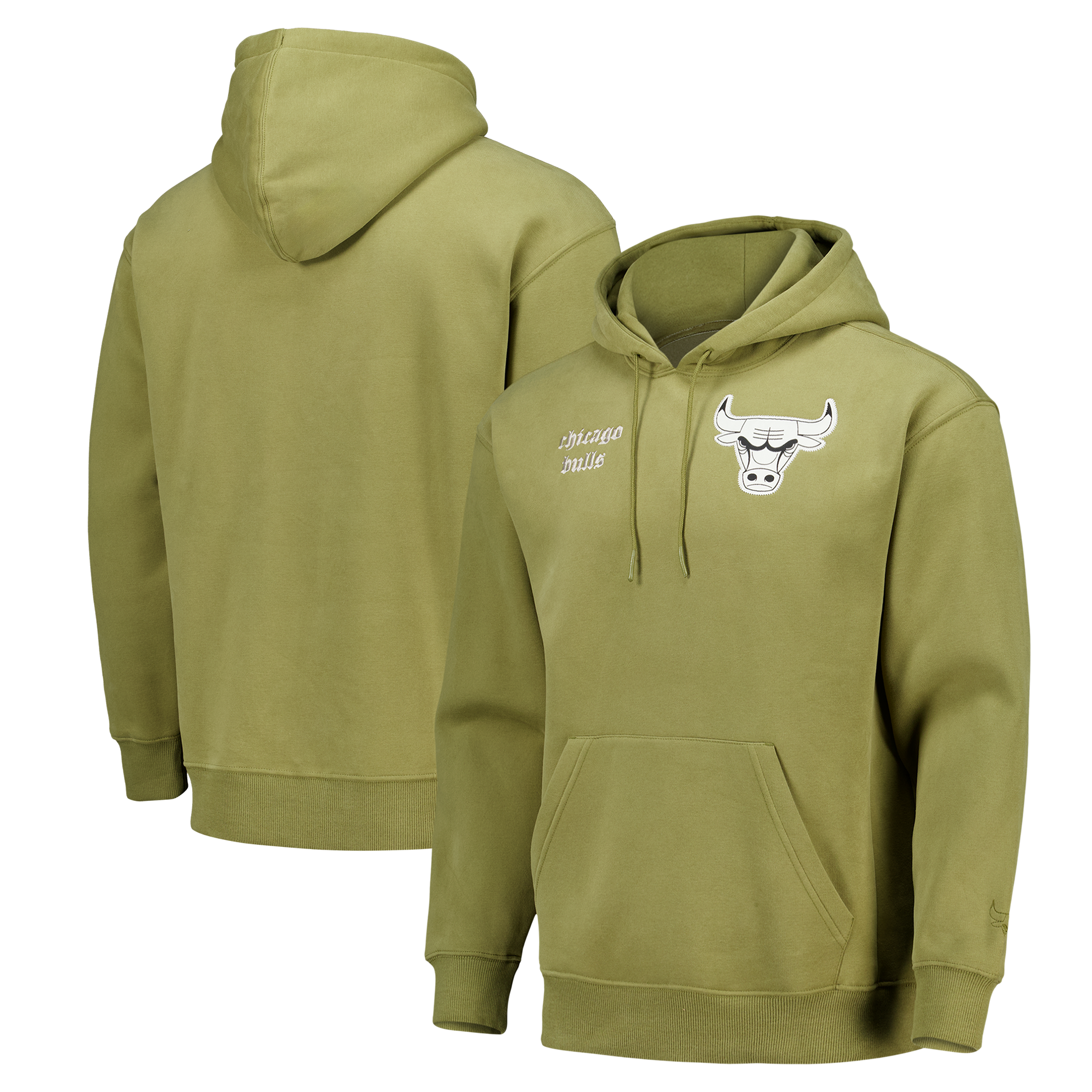 Chicago Bulls Elements Sweat à capuche en molleton ultra-doux - Safari - Homme - Homme Taille: S