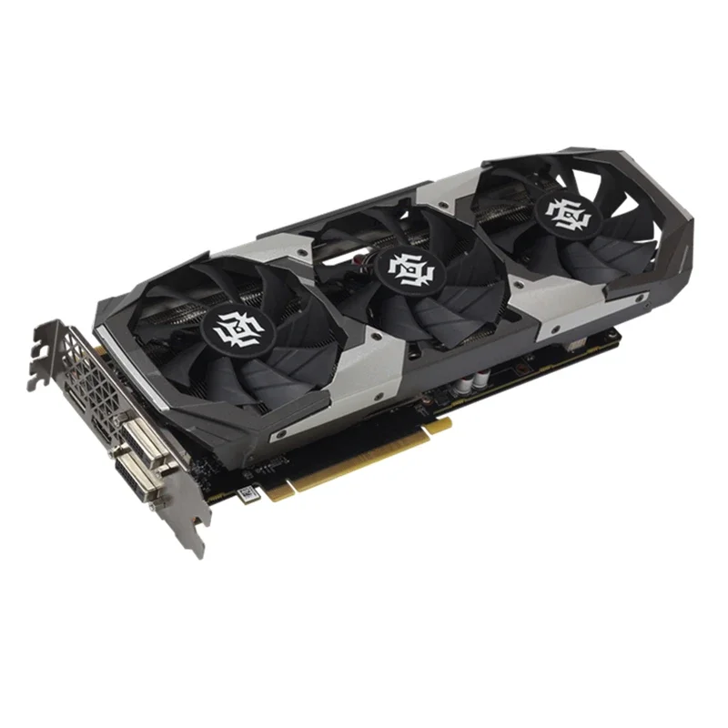 GPU-Grafikkarten NVIDIA GeForce GTX1070 GTX1070Ti Grafikkarte Desktop-PC Computerspiel VGA ZOTAC GTX 1070 Ti 1070Ti 8 GB Gaming Image