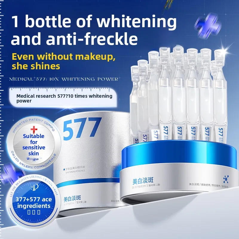 RUYI 577 Whitening Single-Use-Gesichtsessenz Niacinamid Hautaufheller Vergilbung Entfernung stumpfer Hautton Spot Fading Gesichtsserum Image