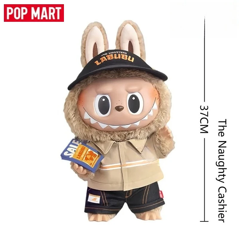 POPMART LABUBU Christmas Limited Edition: Quirky Convenience Store Series – Anhängergeschenke von Naughty Store Manager und Kassierer Image