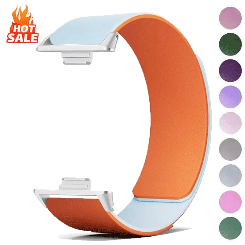 Silikon-Magnetarmband für Xiaomi Mi Band 8 Pro 9 Pro Sport-Armband für Redmi Watch 6 5 4 Smart Watch Band Correa Image