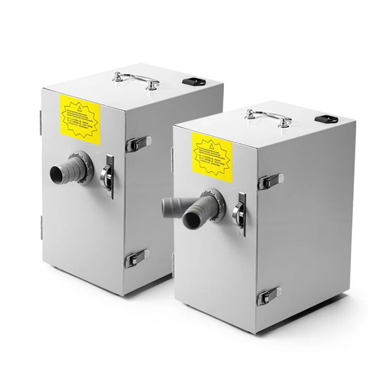 370W/550W Dental Staub Kollektor Extractor Dental Staubsauger Dental Labor Ausrüstung Staub Saug Maschine Image