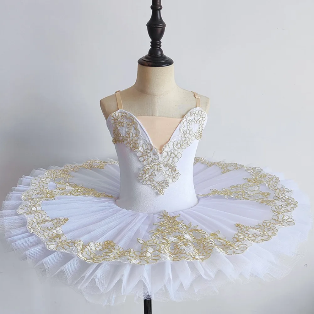 Vêtements pour enfants Vêtements pour enfants Vêtements de danse élégants et mignons Robe de ballet Justaucorps pour filles Robes Costumes de scène Tutu Performance