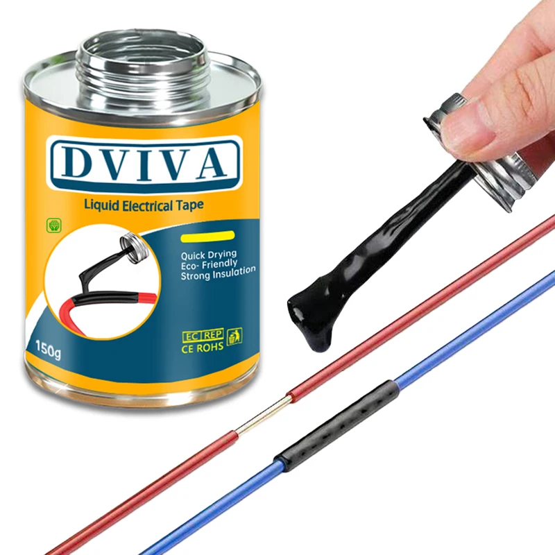 Wasserdichte flüssige Isolierpaste, schnell trocknender elektrischer Kleber, Draht, Kabel, Mantel, Fixlinie, Kleber, Heimgebrauch, Gummi-Isolierpaste Image