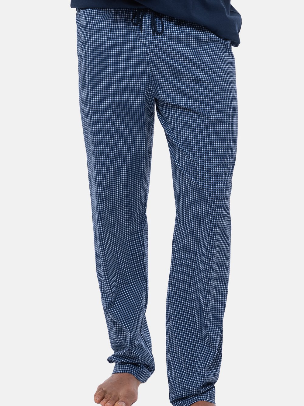 Ammann Schlafanzug Hose Herren marine, S Image