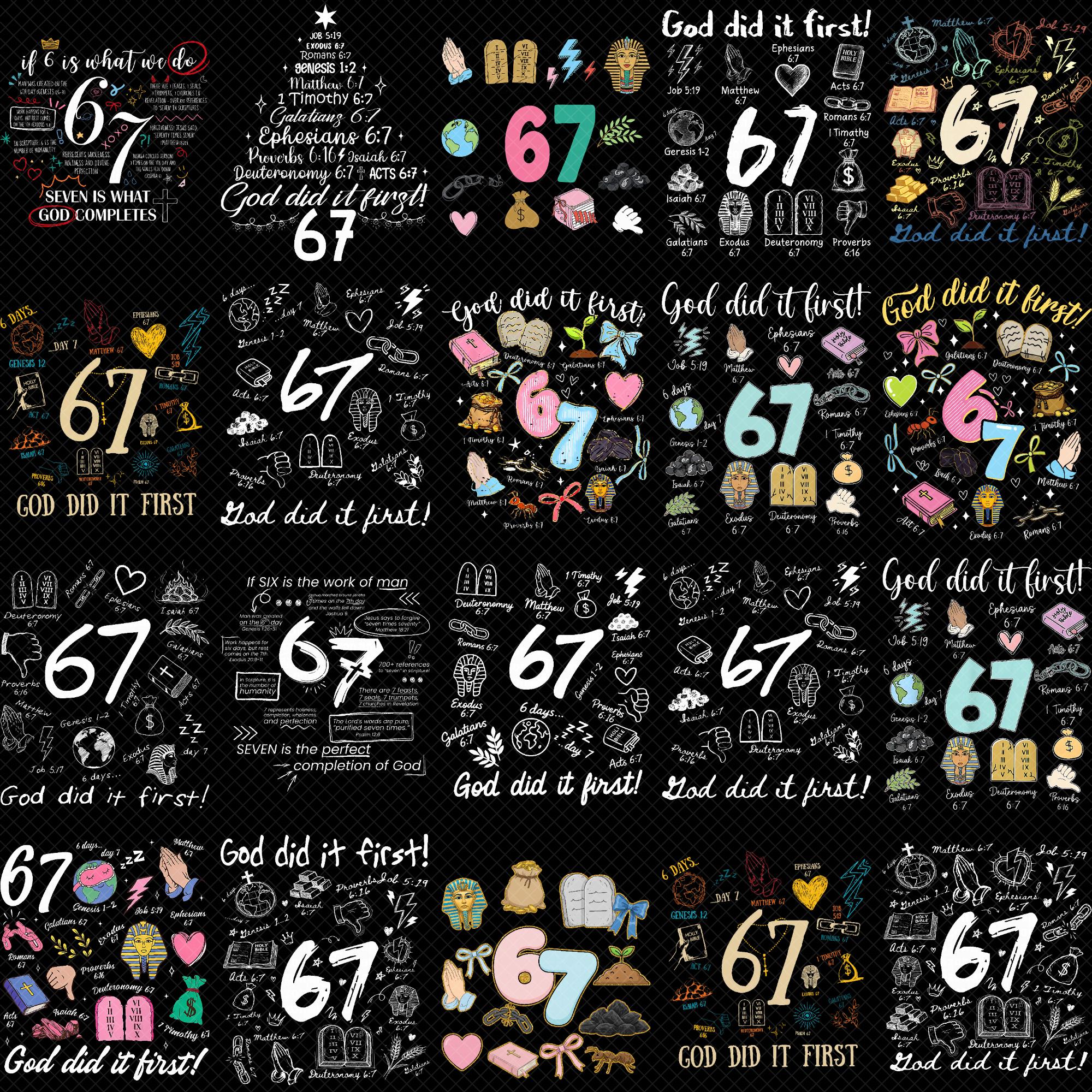 Gesù lo ha fatto per primo PNG, Meme cristiano di tendenza 6 7 PNG, Sei sette virale PNG, Meme divertente 6 7 PNG, Sei sette PNG, 6 7 è ciò che Dio co