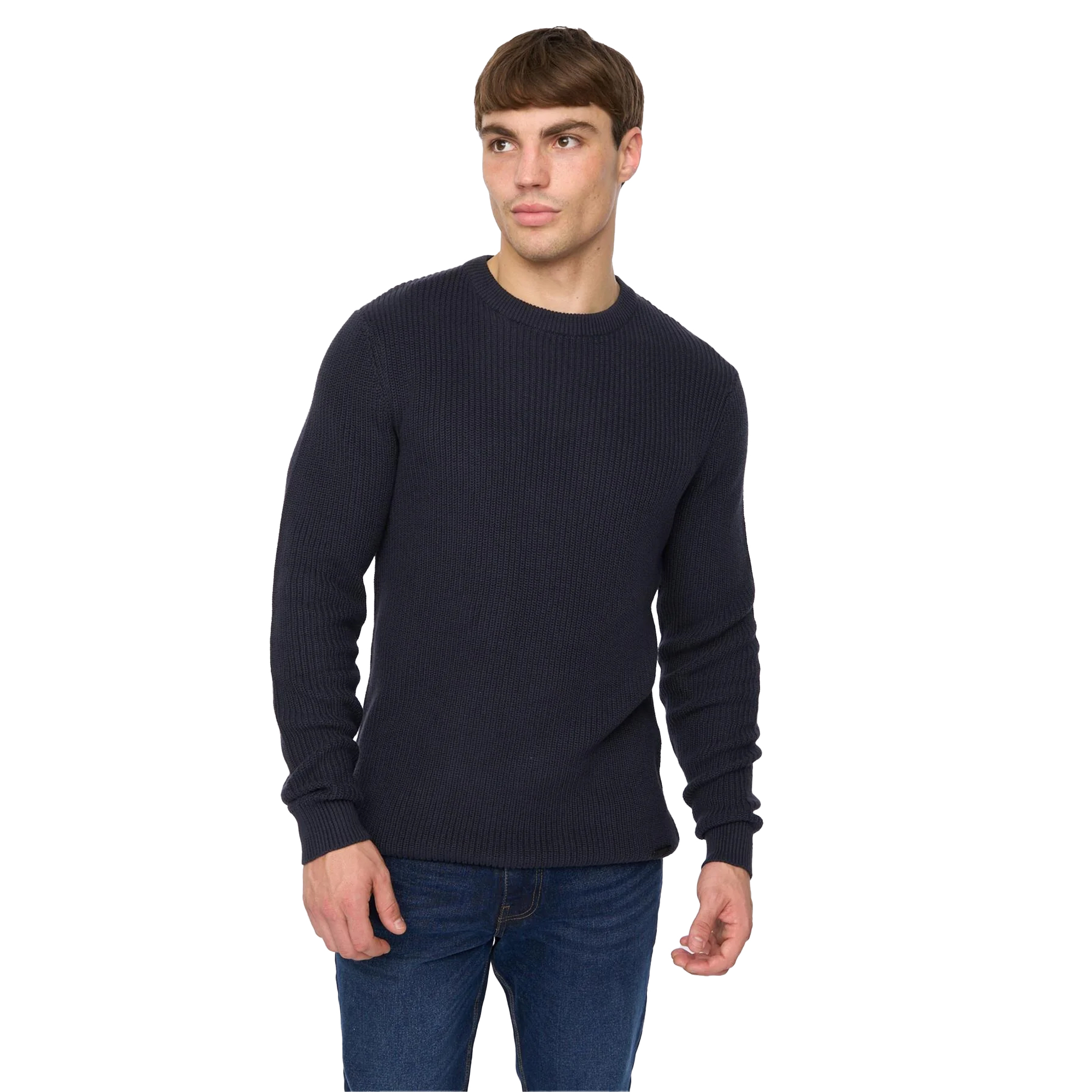 Crosshatch - "Jampster" Sweatshirt für Herren, Rundhalsausschnitt, Jerseyware (Marine) Image