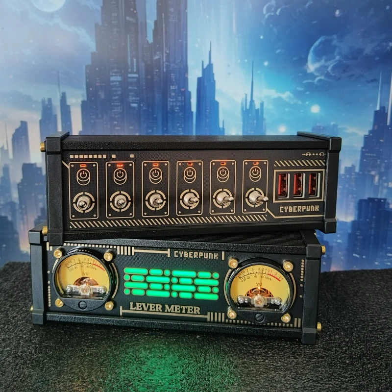 Kreative Desktop-Dekoration mit USB, Power Board mit USB-Ladegerät, Vintage-Steckdose, Geschenk Image