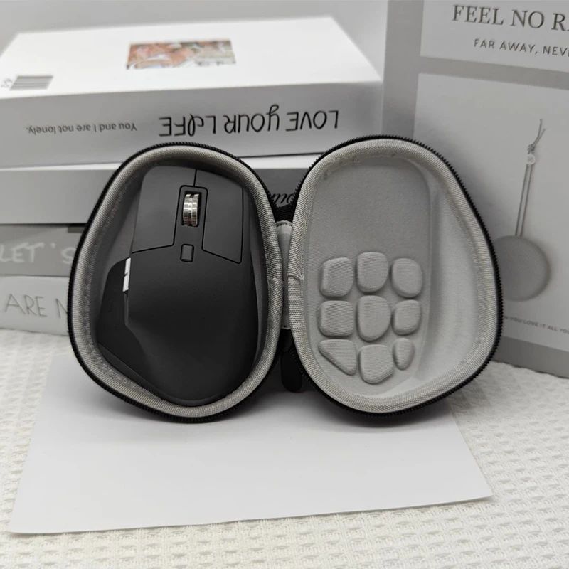 Tragbare harte EVA-Reisetasche für Logitech MX Master 4, kabellose Maus, wasserdichte Mäustasche für Logitech MX Master 4 Image
