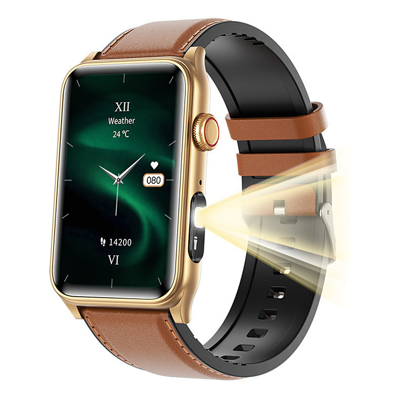 G50 Smart Watch 1.57 inch Smartwatch Fitness Running Watch Bluetooth Pedometer Call Reminder Fitness Tracker Compatible with Smartphone Unisex Long Standby Hands-Free Calls Message Reminder IP 67