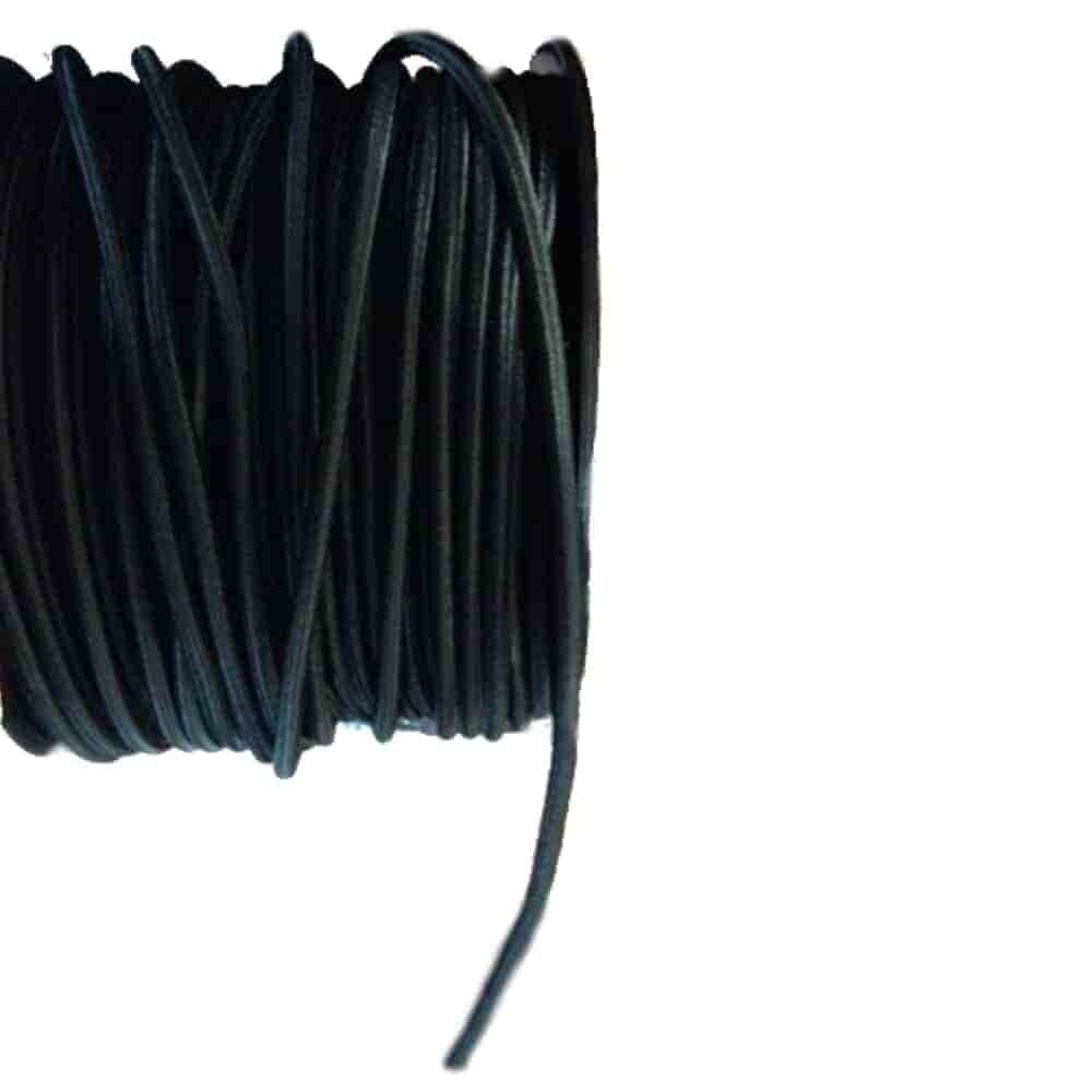 Expanderseil 6 mm, schwarz, 50 Meter, Gummiseil, PP Ummantelung Image