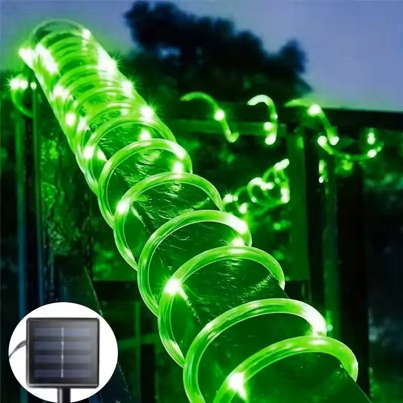 Solar LED Rope Lights For Outdoor Garden multicolor 7 M 50 Led