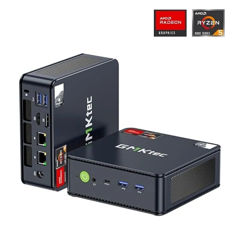 High Performance Mini PC With AMD Processor And Fast Storage black 16gb Ddr5 512gb Ssd