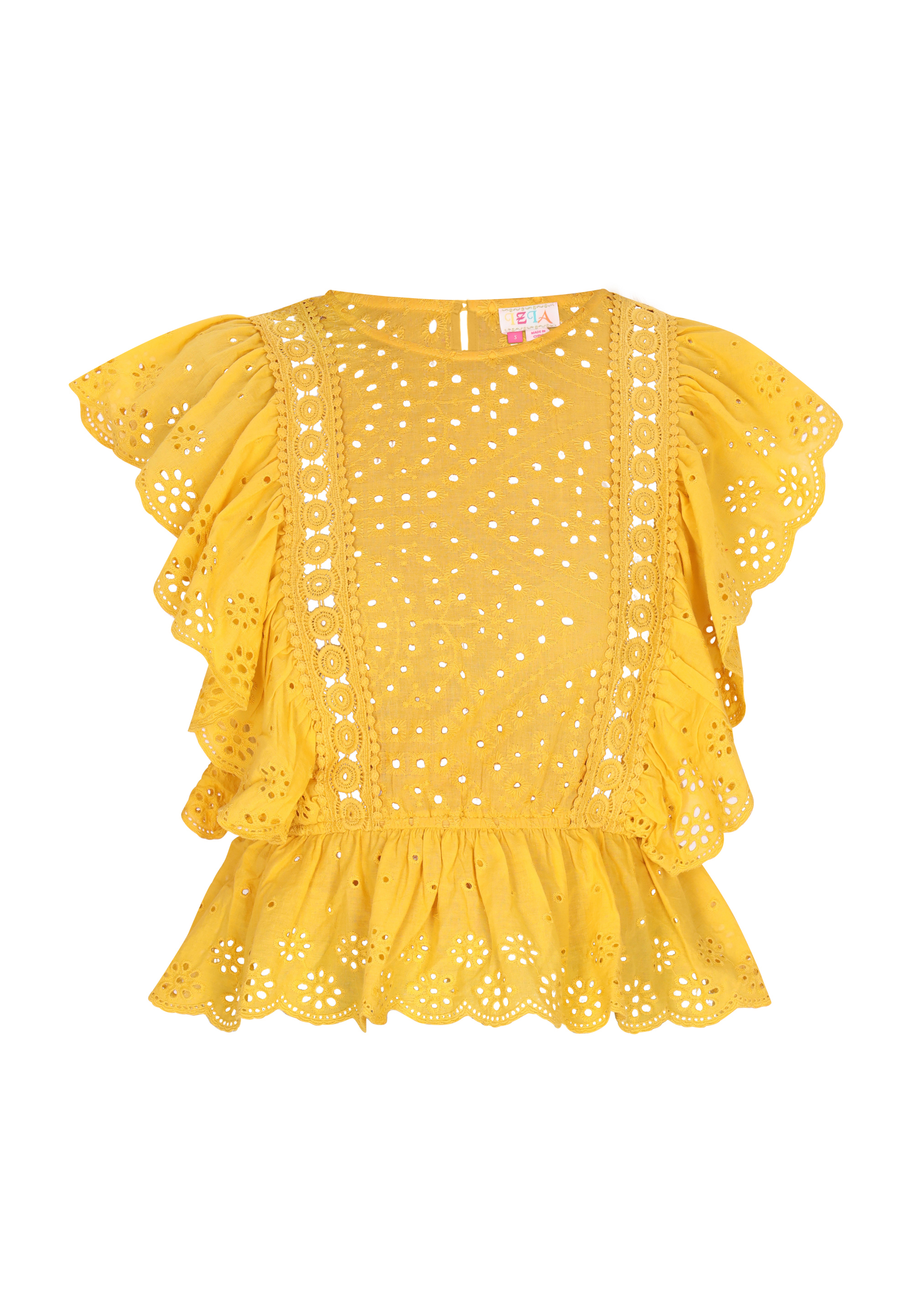 IZIA Bluse Damen gelb Image