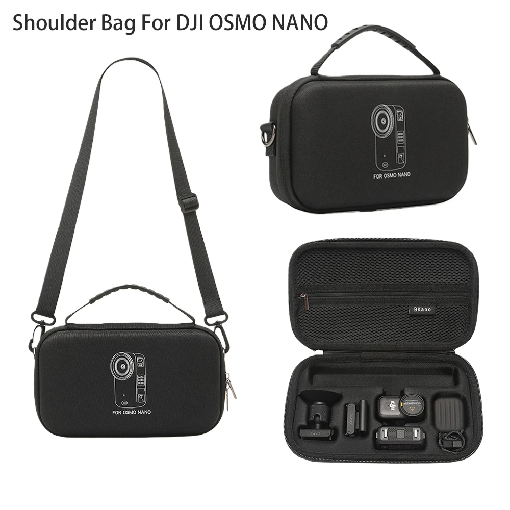 Schulter-Aufbewahrungstasche für DJI Osmo Nano Kamera-Organizer, All-in-One-Reise-Tragetasche, Umhängetasche für Osmo Nano Image