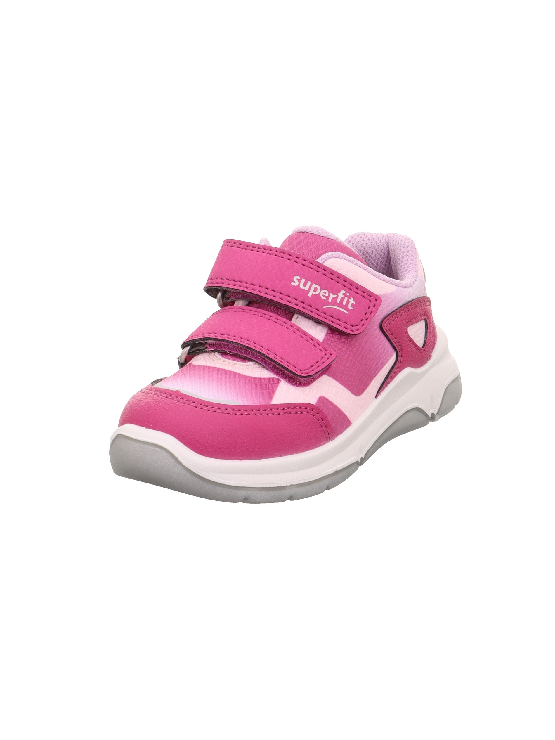 Sneaker SUPERFIT "COOPER WMS: mittel", Damen, Gr. 23, pink, rosa, Lederimitat, Polyester, Schuhe Sneaker