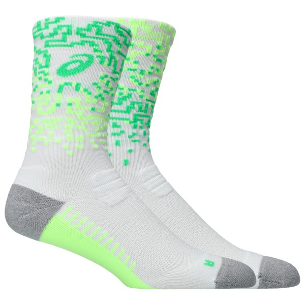 Asics - Performance Run Sock Crew - Laufsocken 47-49 | EU 47-49 grau/grün